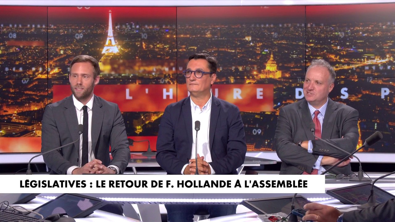 Les invités de Pascal Praud abordent la question du retour de François Hollande à l'Assemblée nationale : «Avoir la certitude qu'il  y a un homme assez raisonnable, équilibré, c'est plutôt une bonne nouvelle»