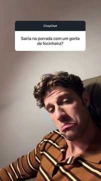 Irônico, Chay Suede responde questionamento de seguidora sobre origem do seu nome; veja