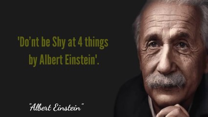10 Albert Einstein Quotes Will Change Your Life...