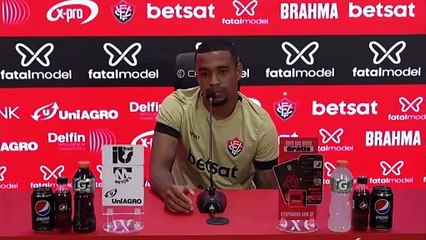 Em boa fase, Alerrandro diz estar "tranquilo e focado” no Vitória; assista