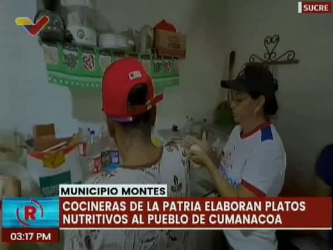 Sucre | Más de 15 casas de alimentación atienden a familias afectadas por las lluvias en Cumanacoa