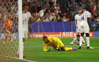 Euro 2024 : Le résumé de la première mi-temps étouffante entre la France et l'Espagne