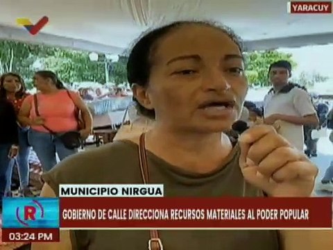 Yaracuyanos son beneficiados con materiales de construcción a través del gobierno de calle