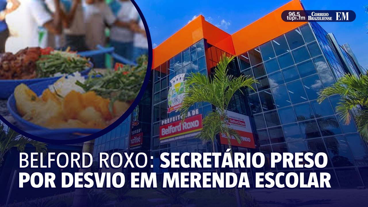Preso secretário de educação de Belford Roxo po...