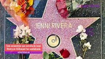 Vandalizan estrella de Jenni Rivera en Hollywood