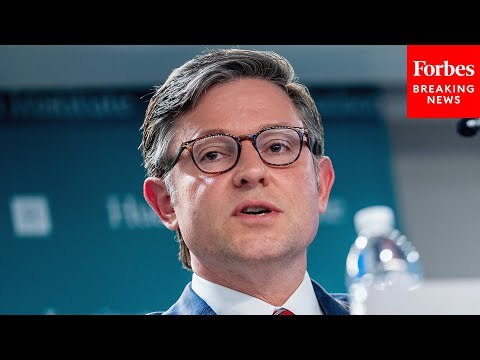 Speaker Mike Johnson Addresses The Hudson Institute About 'Threats To The US-Led World Order'