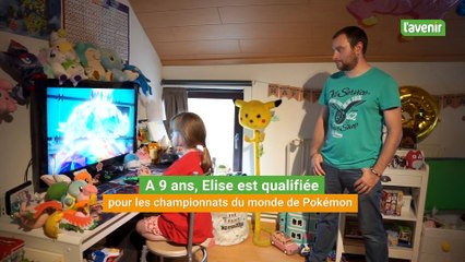 A 9 ans, Elise est qualifiée pour les championnats du monde Pokemon