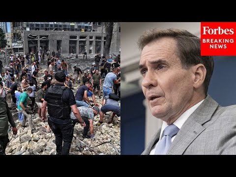 John Kirby Reacts To Russian Missiles Striking A Ukrainian Children's Hospital