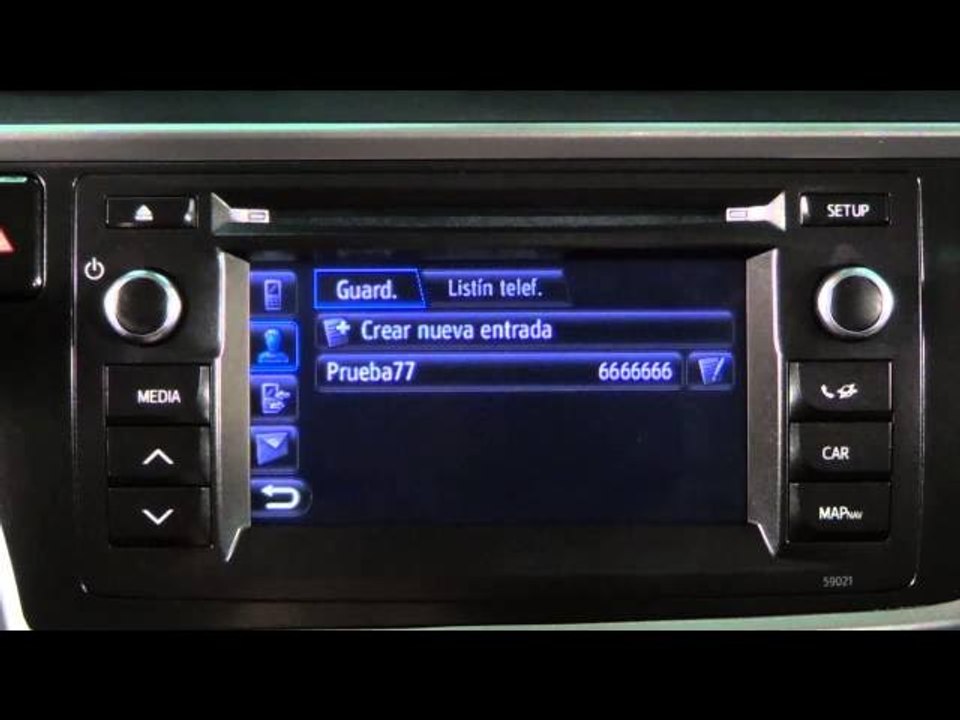 Toyota Auris. Comunicación