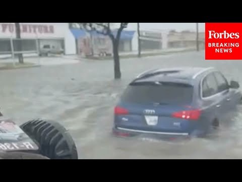 Hurricane Beryl Causes Extensive Flooding Leaving Drivers Stranded