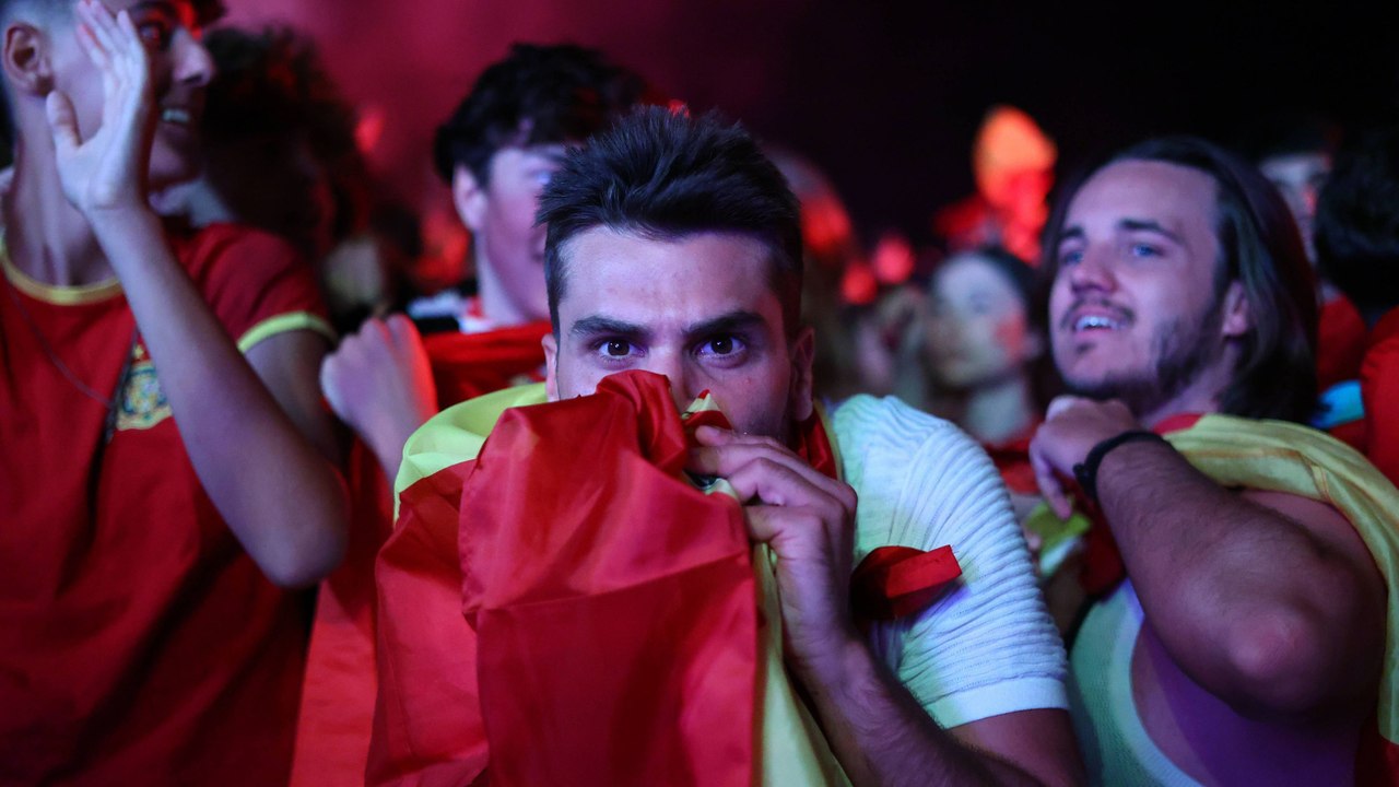 Madrid steht Kopf: Spanische Fans feiern Final-Einzug