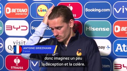 France - Griezmann : “On rêvait de la finale, imaginez la déception et la colère”