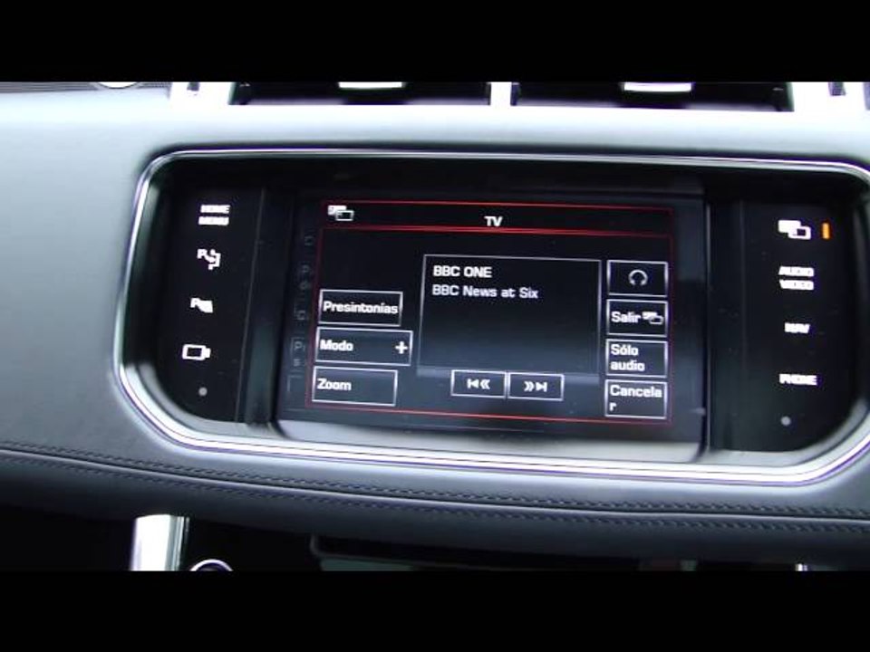 Land Rover Range Rover Sport. Modelo 2013. Pantalla del navegador. Dual View