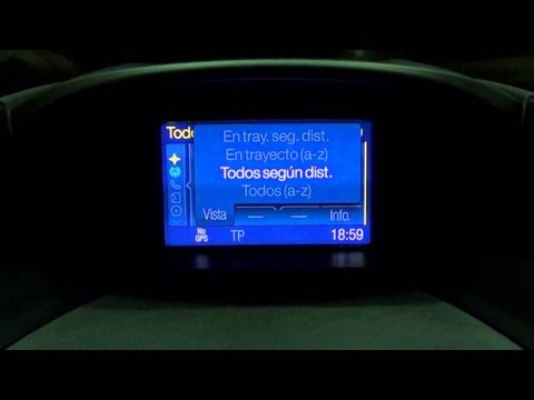 Ford Kuga. Modelo 2013. Navegación. Navegador SD SONY