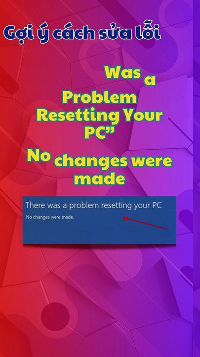 ✔️Cách sửa lỗi There Was a Problem Resetting Your Pc #howto #therewas #problem #resetting #yourpc