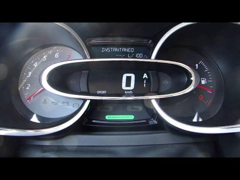 Renault Clio RS. Modelo 2013. Proceso para activar el Launch Control