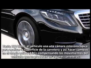 MercedesBenz Clase S. Modelo 2013. Sistema "Magic Body Control"
