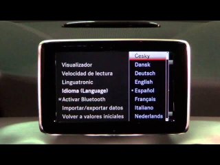 Mercedes-Benz CLA. Modelo 2013. Ajustes e información sistema multimedia COMAND online APS