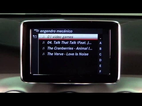 Mercedes-Benz CLA. Modelo 2013. Equipo de sonido. COMAND online APS