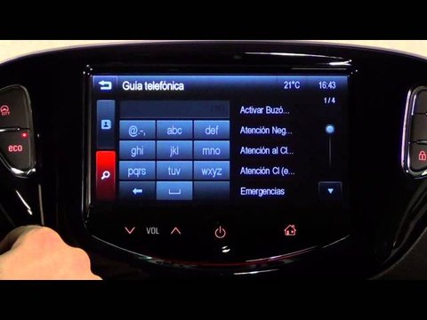 Opel ADAM. Modelo 2013. Comunicación. Intellilink