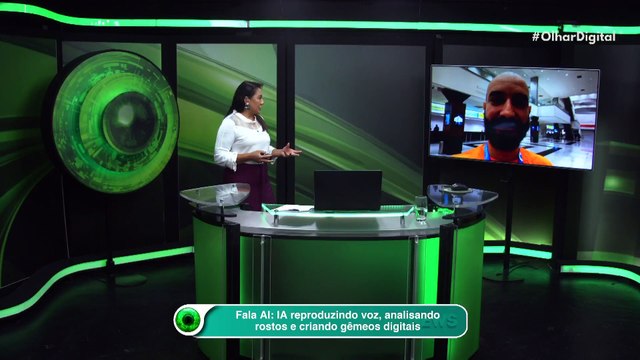 Fala AI: IA reproduzindo voz, analisando rostos e criando gêmeos digitais