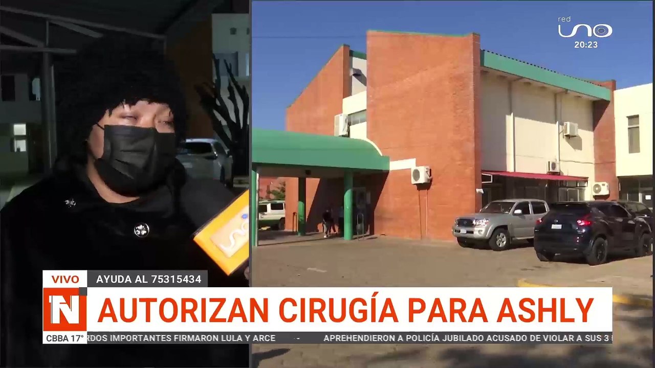 autorizan cirugía para Ashly