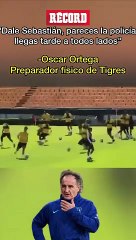 REGAÑAN A SEBASTIÁN CÓRDOVA EN PRÁCTICA DE TIGRES- “LLEGAS TARDE A TODOS LADOS”