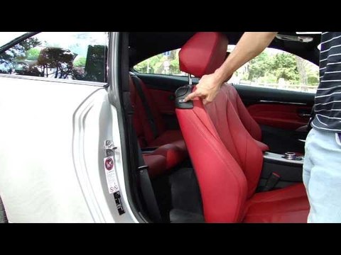 BMW Serie 4 Coupé. Modelo 2013. Acceso y salida plazas traseras