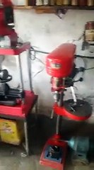 Hard motor cycle repairing machine 
