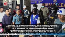 TNI AL Gagalkan Upaya Penyelundupan Narkoba Jenis Sabu-Sabu di Bintan Riau
