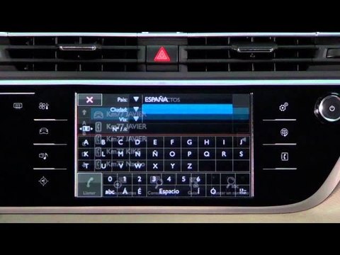 Citroën C4 Picasso. Modelo 2013. Comunicación