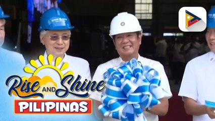 PBBM,  pinangunahan ang inagurasyon ng SteelAsia Manufacturing Corp. sa Compostela, Cebu
