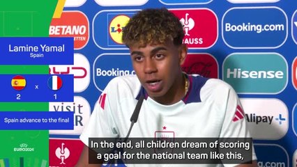 'A dream that I am living' - Yamal reflects on semi-final stunner