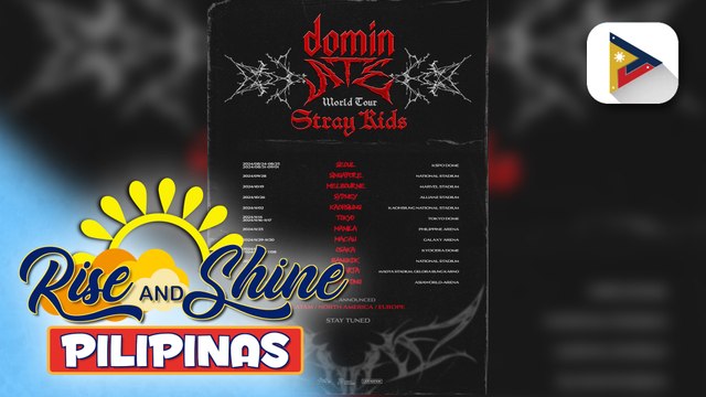 TALK BIZ | Stray Kids, babalik sa Pilipinas para sa kanilang concert tour na 'DominATE'