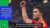 'Confident that we could do it' - Rodri on reaching Euro 2024 final