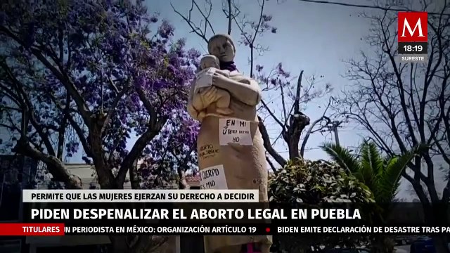 Campaña Salvemos miles de vidas México busca despenalizar el aborto en Puebla