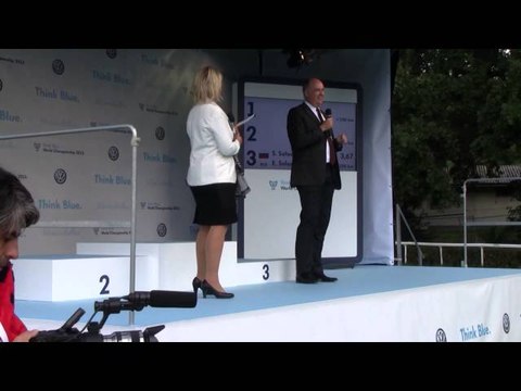 Volkswagen Think Blue. Championship 2013. Podium