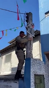 Câmera utilizada para monitorar chegada da PM é apreendida em Lauro de Freitas