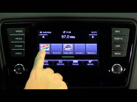 Škoda Octavia Combi. Modelo 2013. Impresiones sistema AMUNDSEN