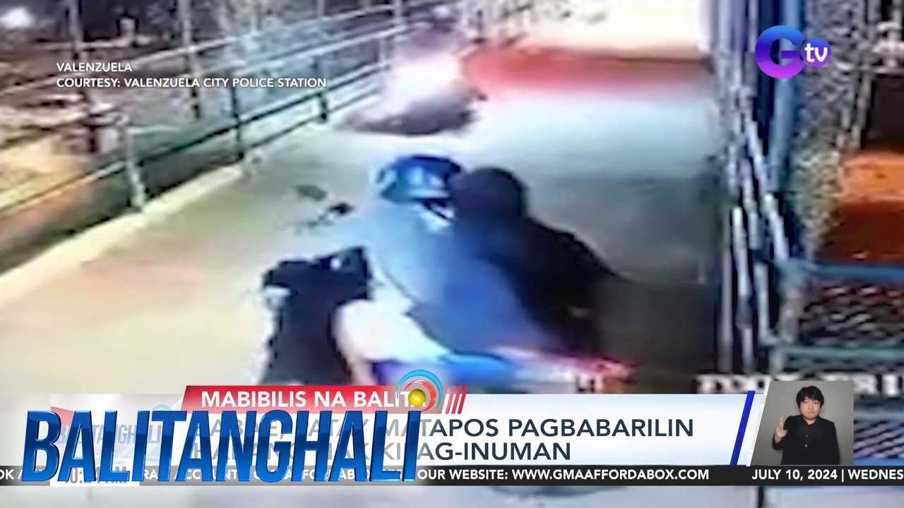 Babae, patay matapos pagbabarilin habang nakikipag-inuman | Balitanghali