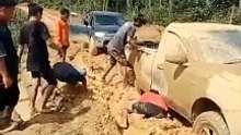 the car collapsed