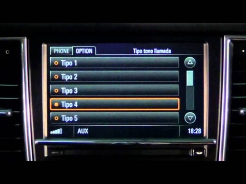 Porsche Panamera S E-Hybrid. Modelo 2013. Melodías para el teléfono
