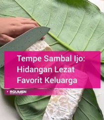 Tempe Sambal Ijo: Hidangan Lezat Favorit Keluarga