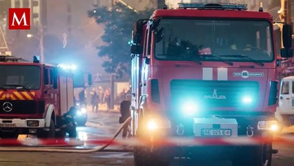 Rusia lanza devastador ataque en Ucrania e impacta contra hospital infantil