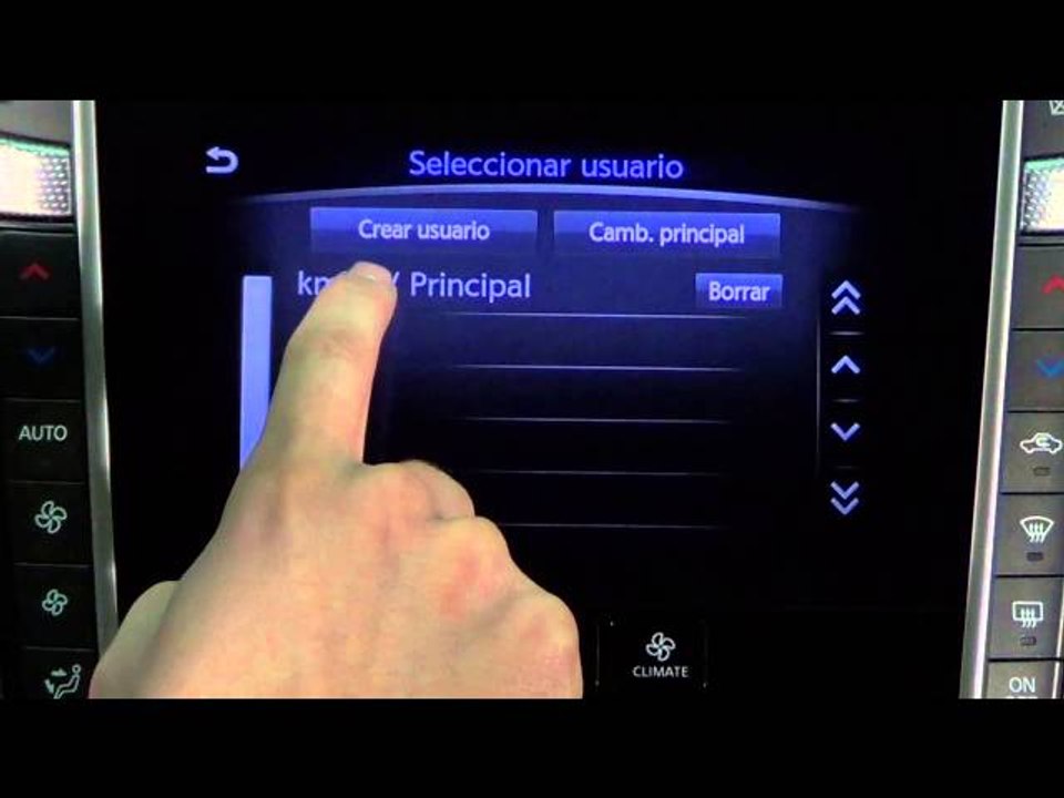 Infiniti Q50. Modelo 2013. Sistema multimedia Infiniti InTouch. Aplicaciones móviles