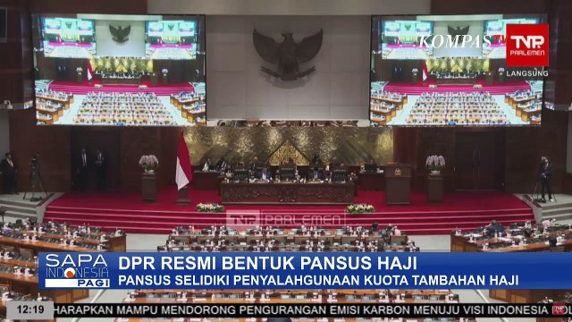 DPR Resmi Bentuk Pansus Haji, Selidiki Penyalahgunaan Kuota Tambahan Haji