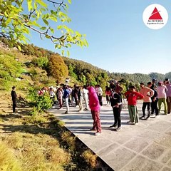 Rise and shine with the morning sun at Camp Bagicha!