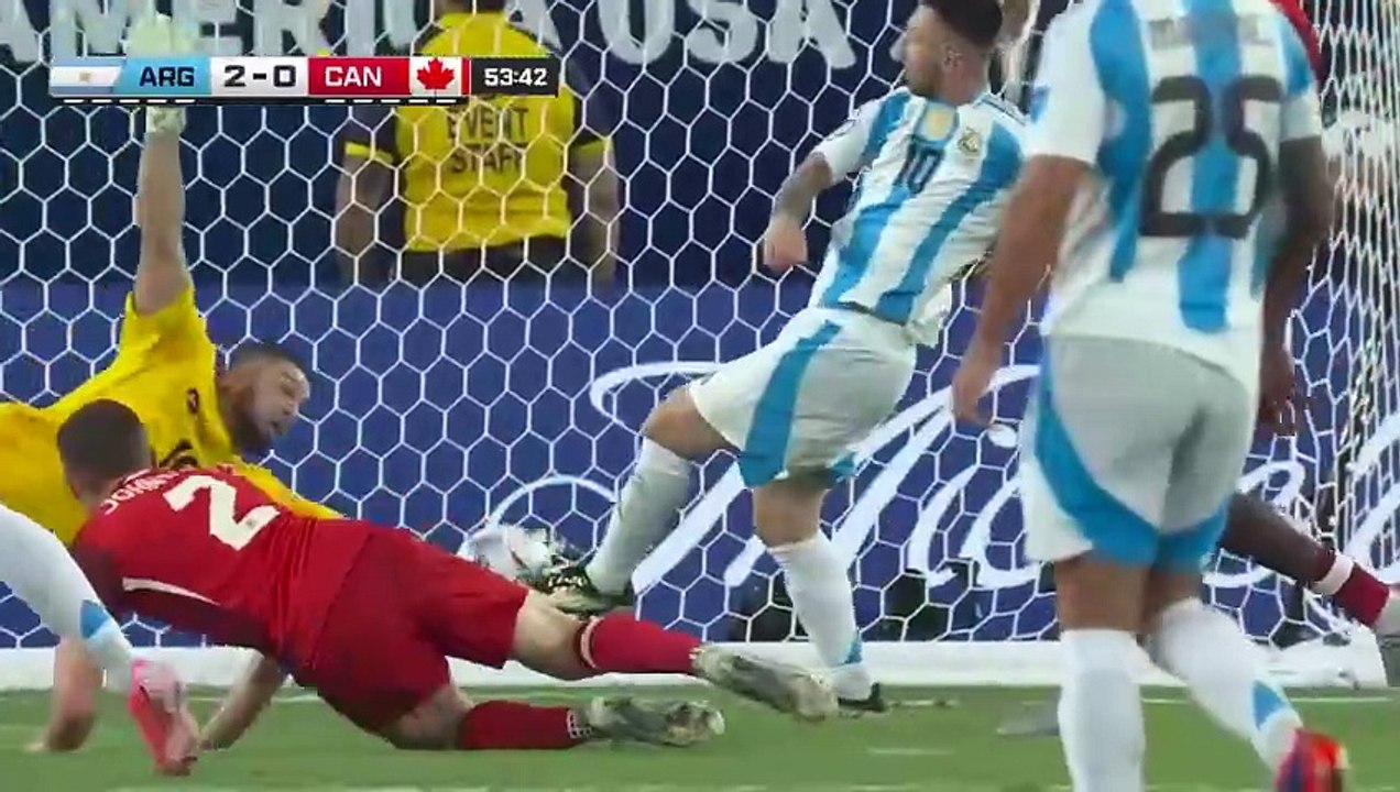 Argentina vs Canada Copa América Semi Final 10 July 2024 Full
