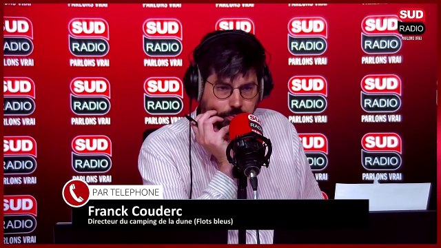 Incendies en Gironde : On revient de loin déclare Franck Couderc (camping des Flots Bleus)