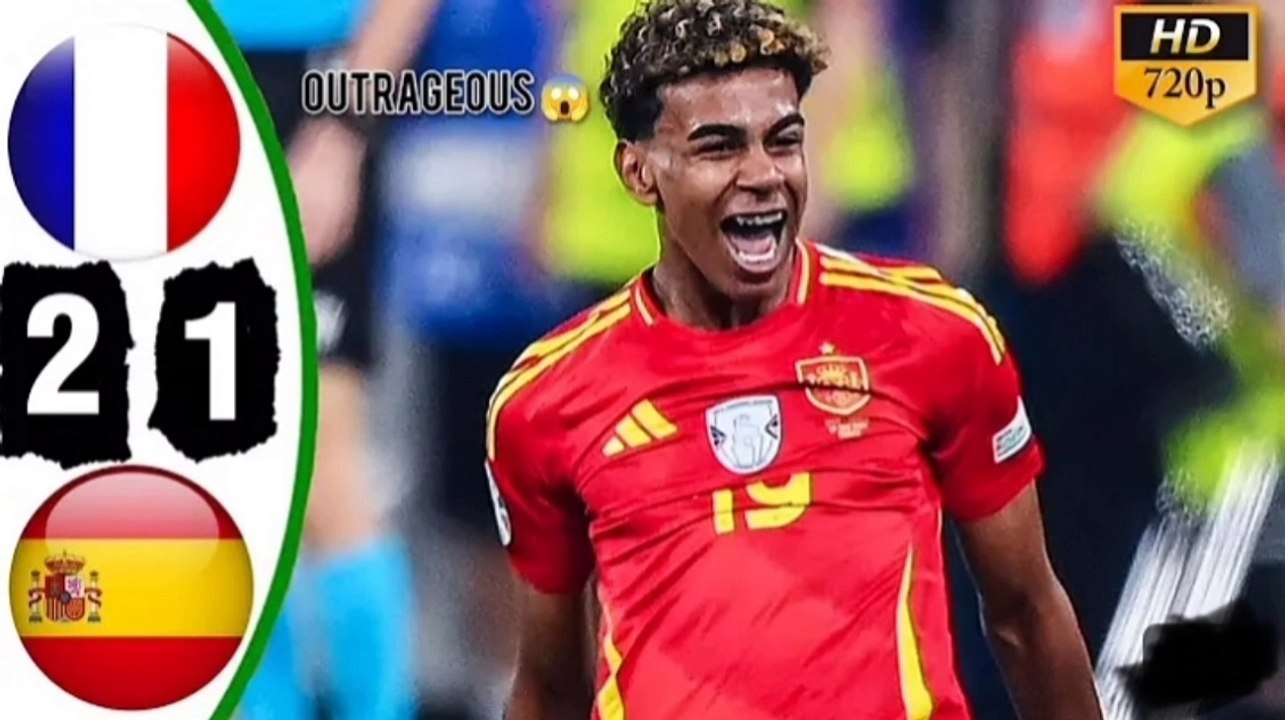 Spain vs France 2-1 - All Goals & Highlights - Euro 2024